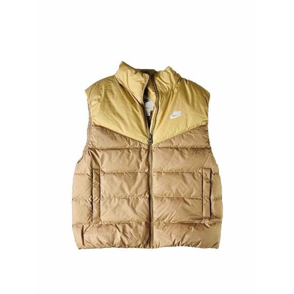 Nike Jackets & Blazers - Nike Therma Fit Windrunner Goose Down Fill Puffer Vest Jacket Womens Small